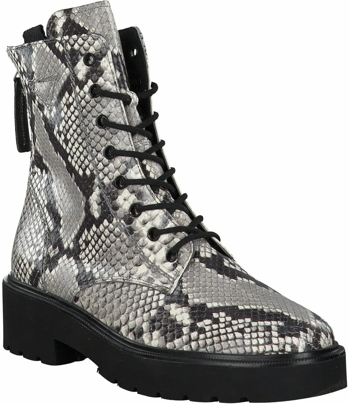 Damen-Boots aus Leder 102385814180 (Beige)